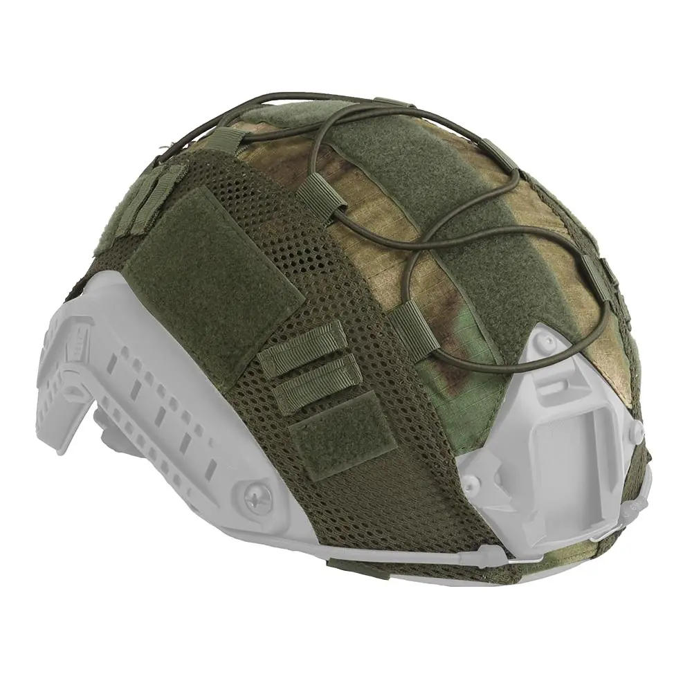 Camouflage Helmet Cover For Ops-Core PJ/BJ/MH Fast Helmet Cover Tactical Militar Hunting CS Wargame Outdoor Sport