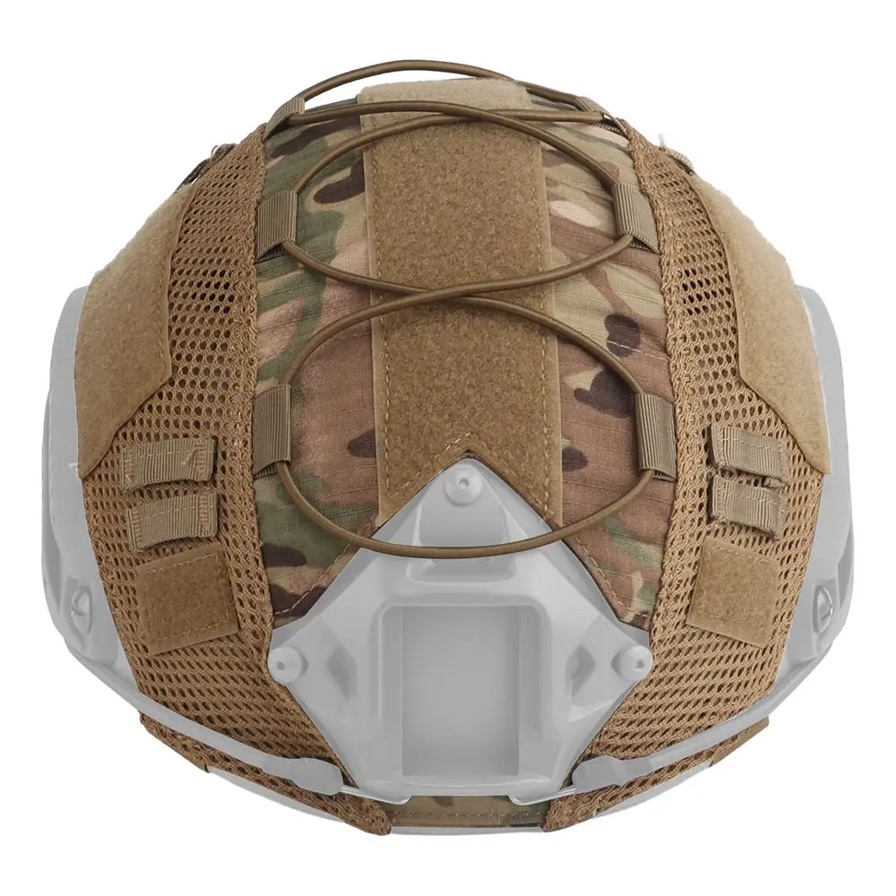 Camouflage Helmet Cover For Ops-Core PJ/BJ/MH Fast Helmet Cover Tactical Militar Hunting CS Wargame Outdoor Sport