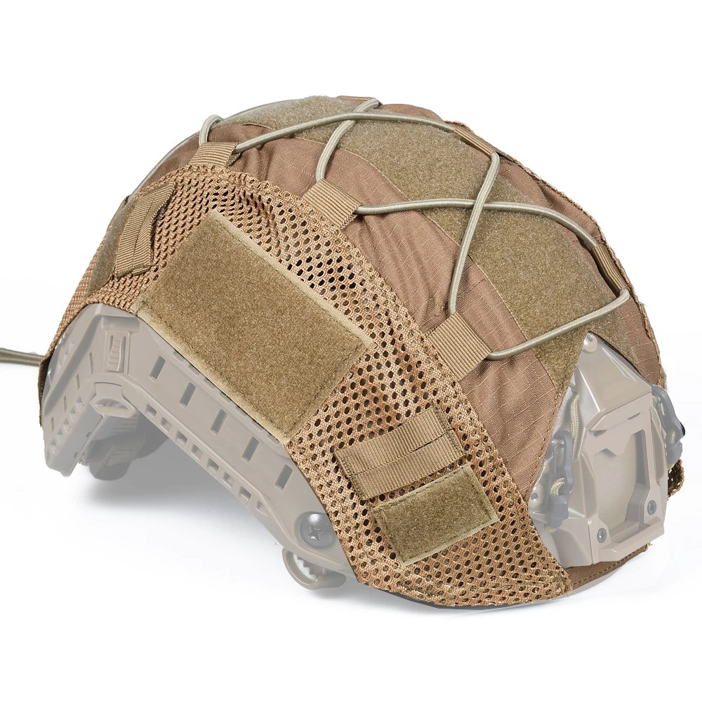 Camouflage Helmet Cover For Ops-Core PJ/BJ/MH Fast Helmet Cover Tactical Militar Hunting CS Wargame Outdoor Sport
