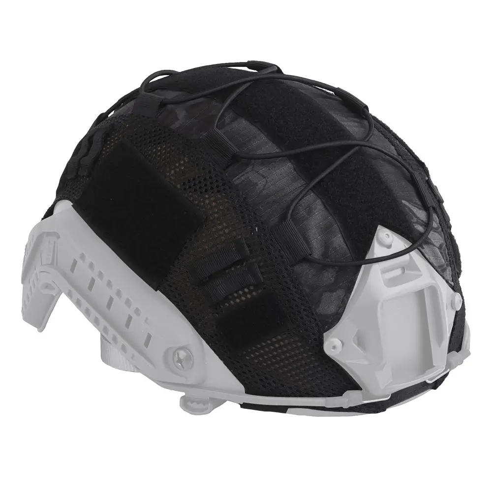Camouflage Helmet Cover For Ops-Core PJ/BJ/MH Fast Helmet Cover Tactical Militar Hunting CS Wargame Outdoor Sport