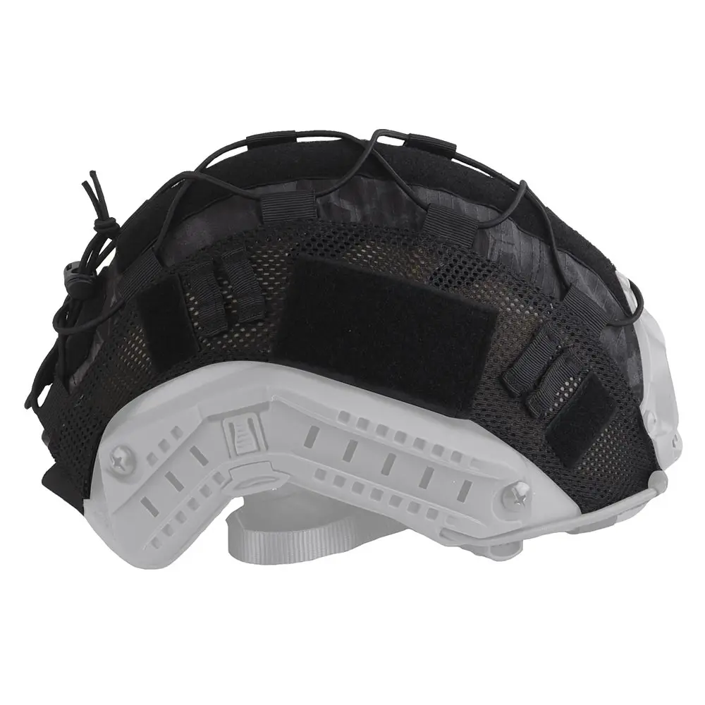 Camouflage Helmet Cover For Ops-Core PJ/BJ/MH Fast Helmet Cover Tactical Militar Hunting CS Wargame Outdoor Sport