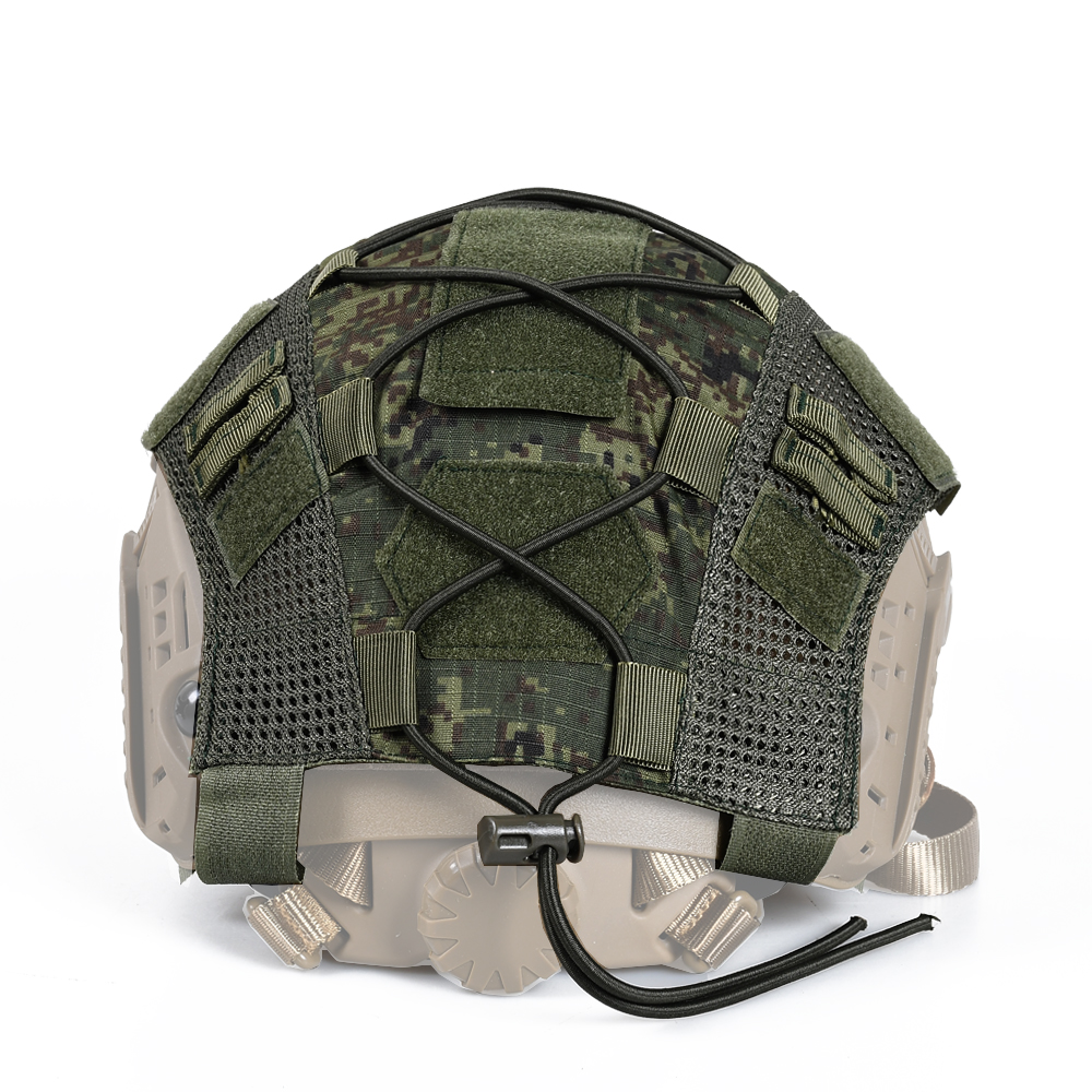 Camouflage Helmet Cover For Ops-Core PJ/BJ/MH Fast Helmet Cover Tactical Militar Hunting CS Wargame Outdoor Sport