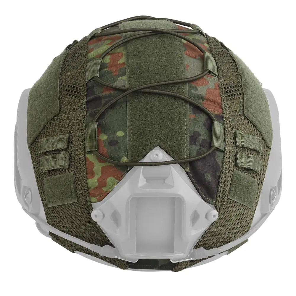Camouflage Helmet Cover For Ops-Core PJ/BJ/MH Fast Helmet Cover Tactical Militar Hunting CS Wargame Outdoor Sport