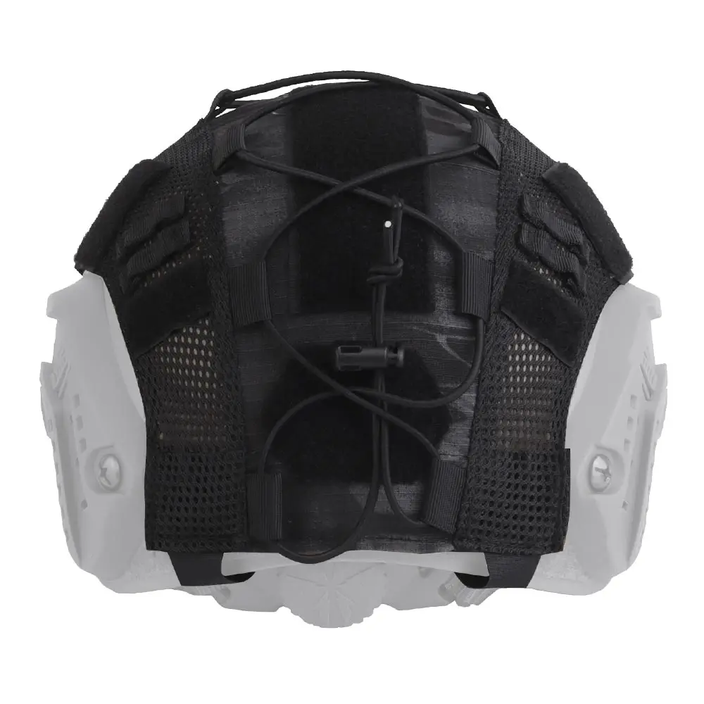 Camouflage Helmet Cover For Ops-Core PJ/BJ/MH Fast Helmet Cover Tactical Militar Hunting CS Wargame Outdoor Sport