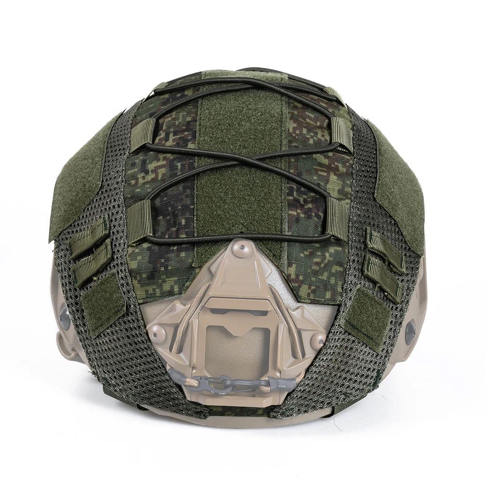Camouflage Helmet Cover For Ops-Core PJ/BJ/MH Fast Helmet Cover Tactical Militar Hunting CS Wargame Outdoor Sport