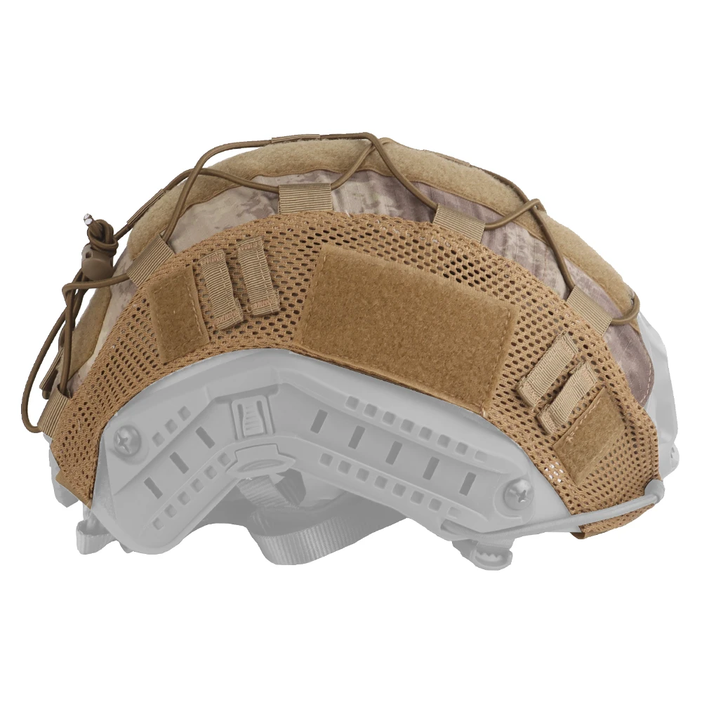 Camouflage Helmet Cover For Ops-Core PJ/BJ/MH Fast Helmet Cover Tactical Militar Hunting CS Wargame Outdoor Sport