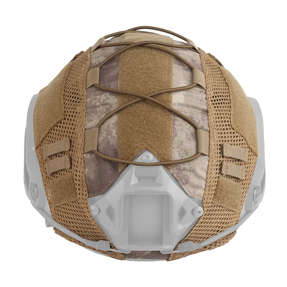 Camouflage Helmet Cover For Ops-Core PJ/BJ/MH Fast Helmet Cover Tactical Militar Hunting CS Wargame Outdoor Sport