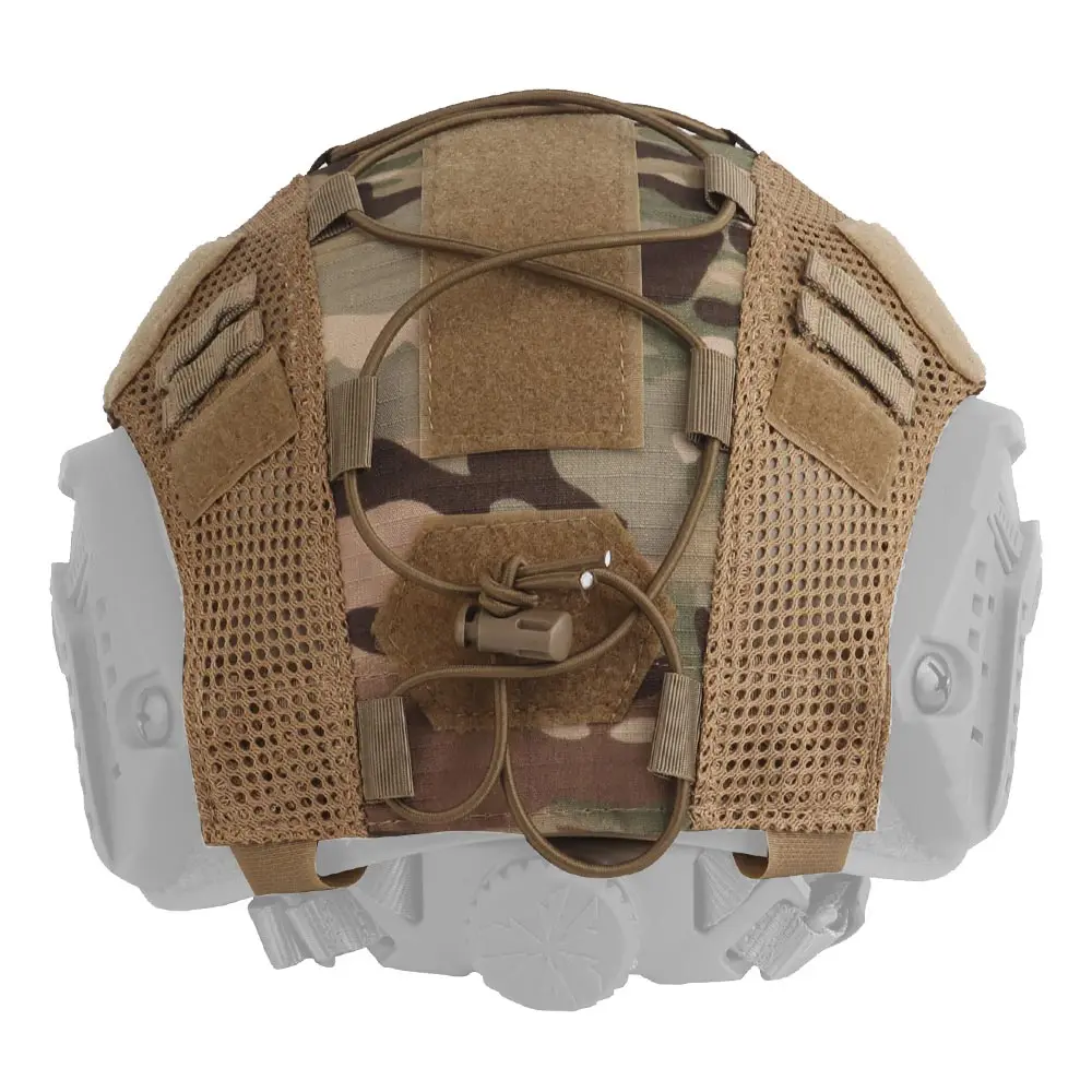 Camouflage Helmet Cover For Ops-Core PJ/BJ/MH Fast Helmet Cover Tactical Militar Hunting CS Wargame Outdoor Sport
