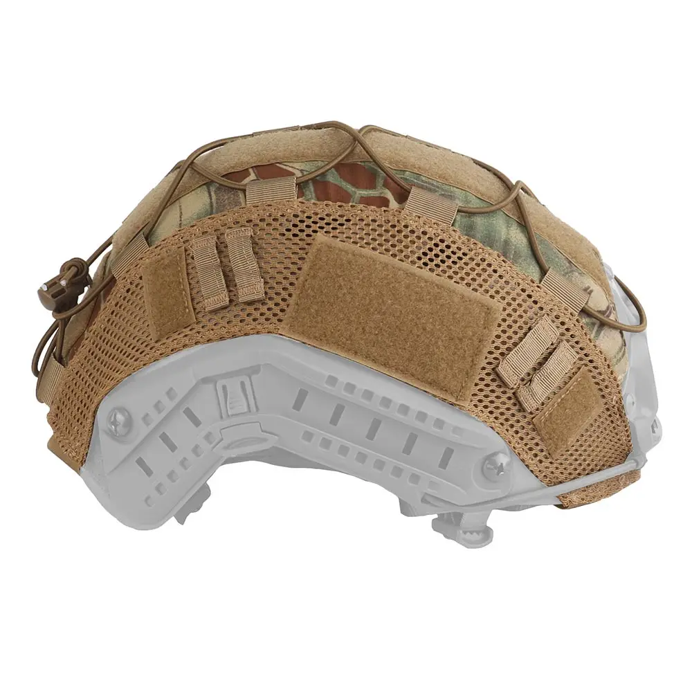 Camouflage Helmet Cover For Ops-Core PJ/BJ/MH Fast Helmet Cover Tactical Militar Hunting CS Wargame Outdoor Sport