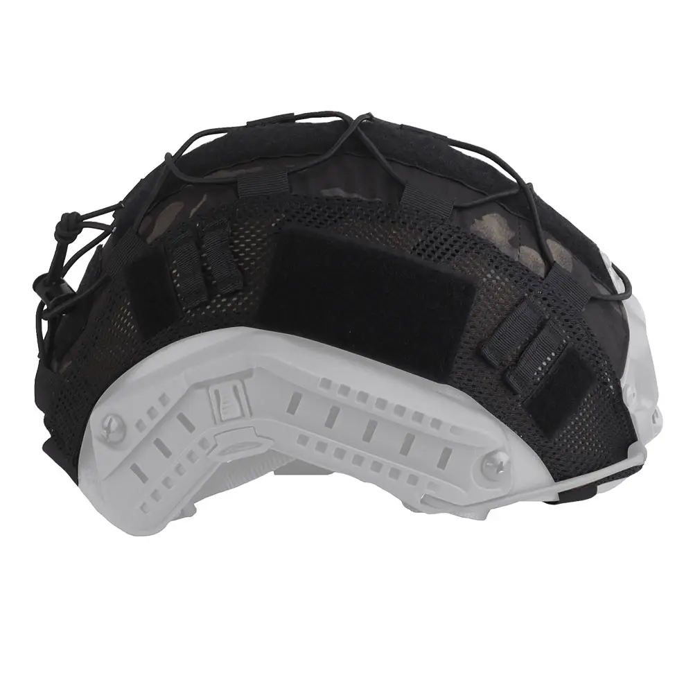 Camouflage Helmet Cover For Ops-Core PJ/BJ/MH Fast Helmet Cover Tactical Militar Hunting CS Wargame Outdoor Sport