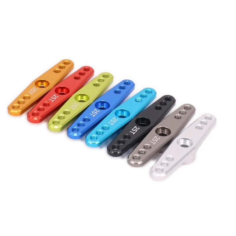 42mm 37mm 28mm 25T M3 Aluminum RC Servo Arm Horn Single Arm/Dual Arm for Futaba Savox Xcore HL HSP HD Power RC Tools