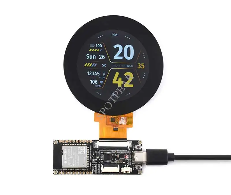 ESP32-S3 LCD Driver Development Board RGB / SPI N8R8 For 2.1inch / 2.8inch / 4inch Captive TouchScreen Display