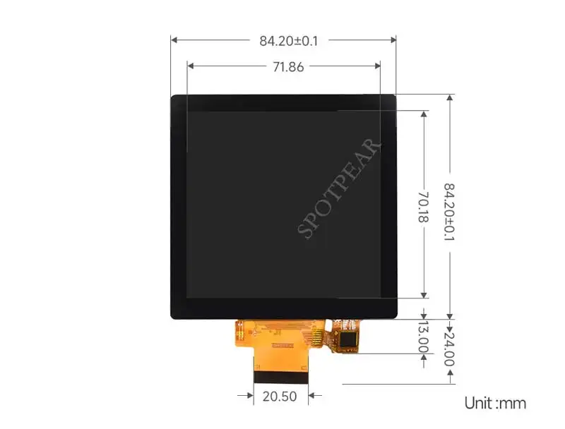 ESP32-S3 LCD Driver Development Board RGB / SPI N8R8 For 2.1inch / 2.8inch / 4inch Captive TouchScreen Display