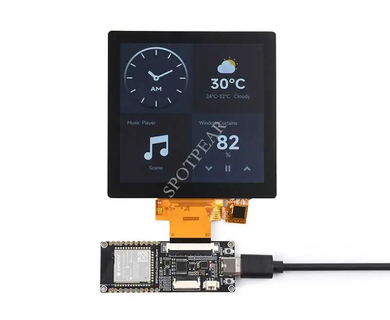 ESP32-S3 LCD Driver Development Board RGB / SPI N8R8 For 2.1inch / 2.8inch / 4inch Captive TouchScreen Display