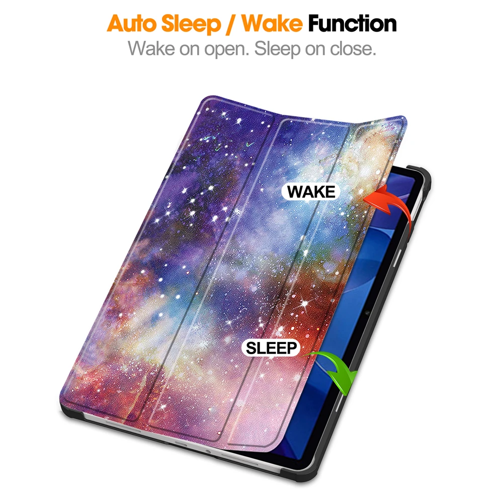Funda For Xiaomi Redmi Pad 2 Case 11 inch PU Leather Tri-Folding Magnetic Stand Back Tablet Cover for Redmi Pad 2 2025 Case