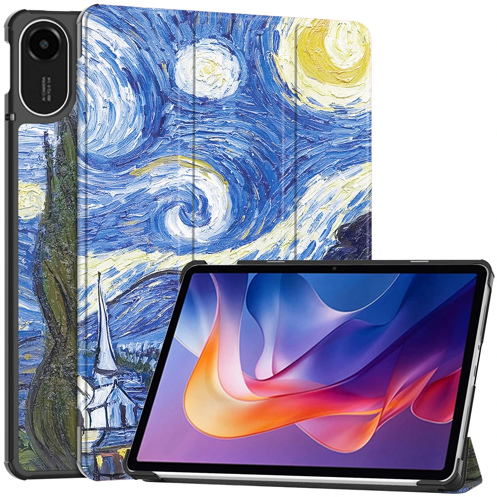 Funda For Xiaomi Redmi Pad 2 Case 11 inch PU Leather Tri-Folding Magnetic Stand Back Tablet Cover for Redmi Pad 2 2025 Case