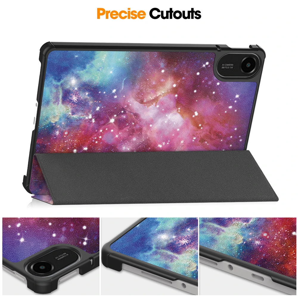 Funda For Xiaomi Redmi Pad 2 Case 11 inch PU Leather Tri-Folding Magnetic Stand Back Tablet Cover for Redmi Pad 2 2025 Case