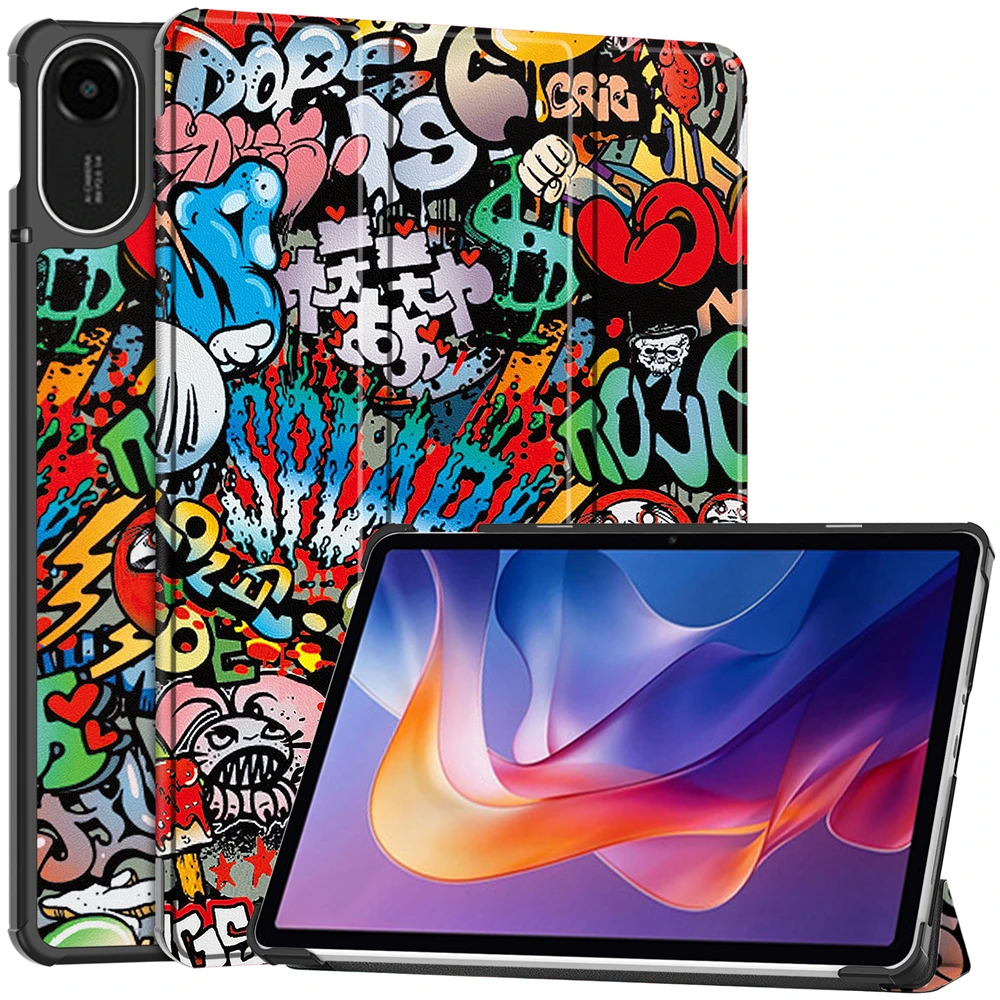 Funda For Xiaomi Redmi Pad 2 Case 11 inch PU Leather Tri-Folding Magnetic Stand Back Tablet Cover for Redmi Pad 2 2025 Case
