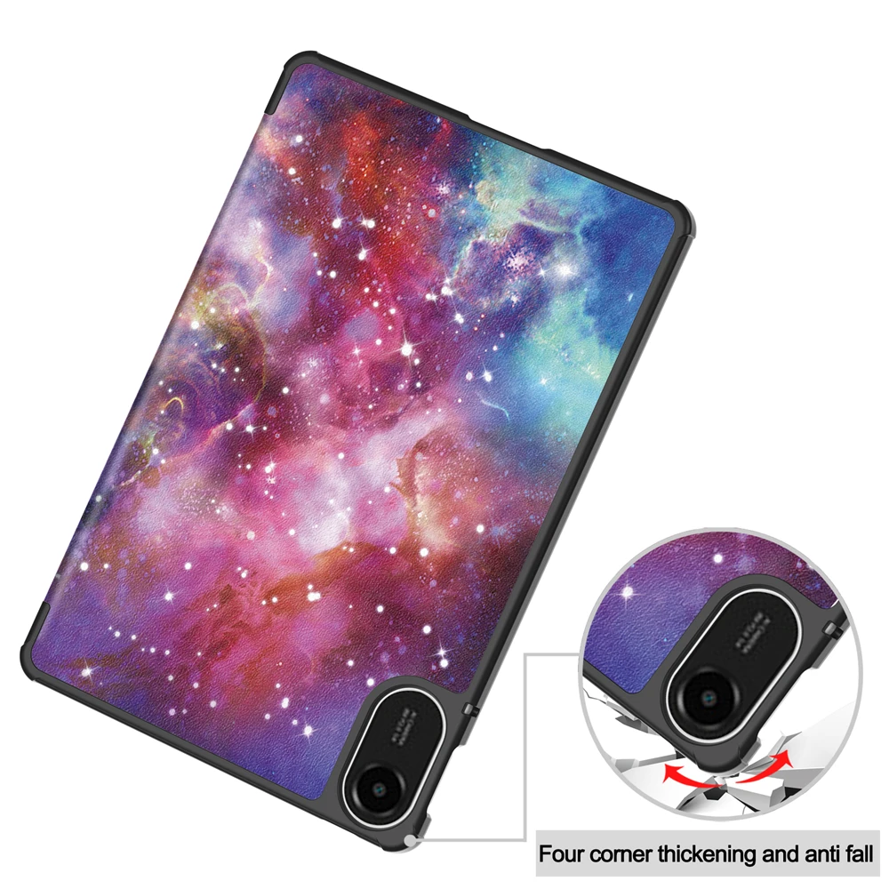 Funda For Xiaomi Redmi Pad 2 Case 11 inch PU Leather Tri-Folding Magnetic Stand Back Tablet Cover for Redmi Pad 2 2025 Case