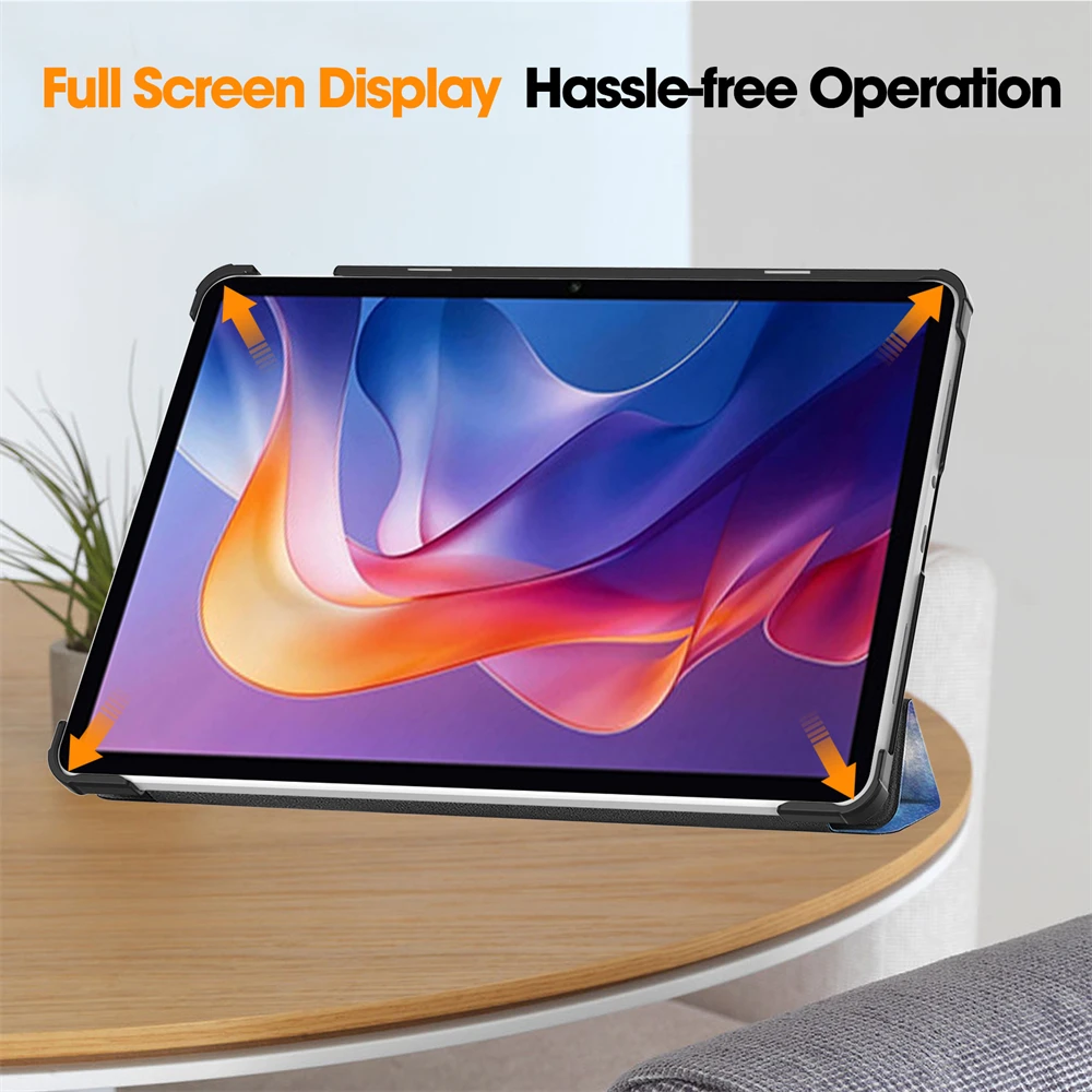 Funda For Xiaomi Redmi Pad 2 Case 11 inch PU Leather Tri-Folding Magnetic Stand Back Tablet Cover for Redmi Pad 2 2025 Case