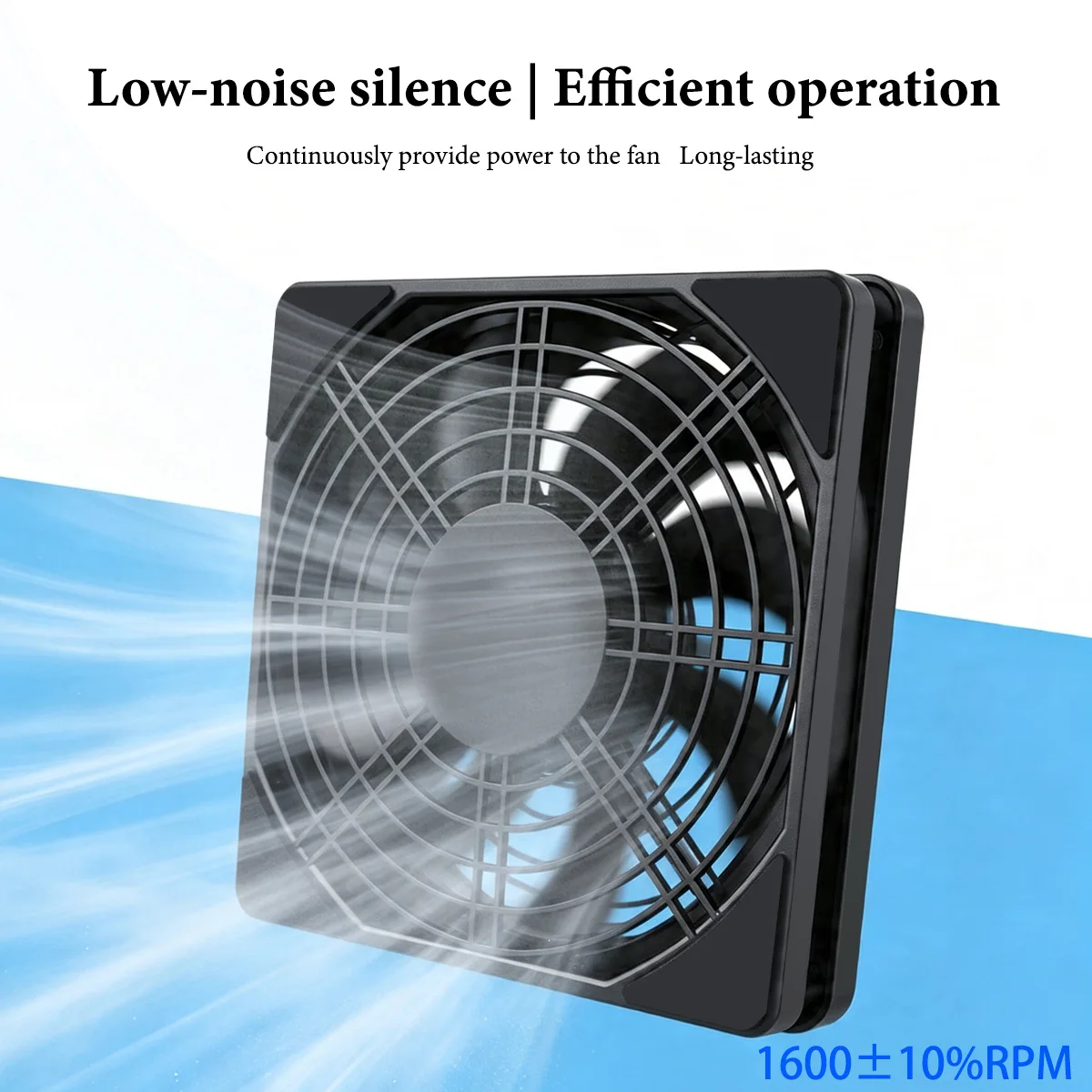 5V USB router cooling fan, with three-speed adjustable function. Style is suitable for cooling various devices.