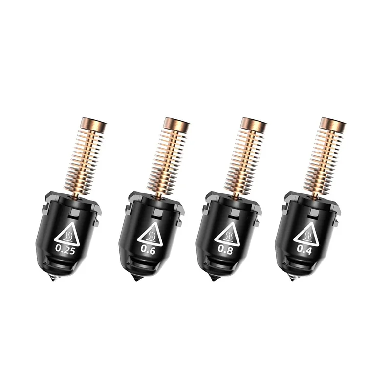 1Pc Original FLASHFORGE Adventurer 5M/5M Pro Nozzle 3D Printer Nozzle Assembly, 3S Quick-Detachable Nozzle,Max 280℃ High Flow