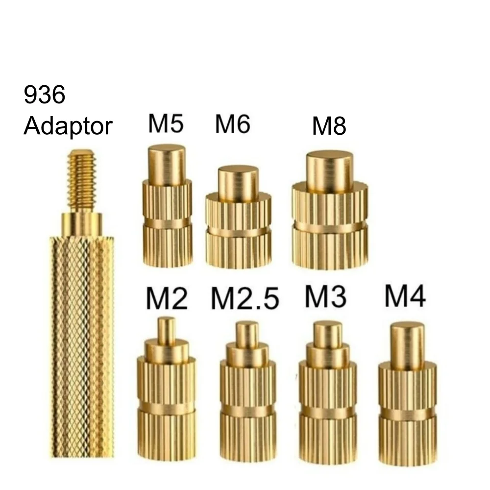 C245 Soldering Tips Adaptor For Hot Melt Brass Nut M2-M8 Embedded Kit Fit For JCB T45-A/PA/B/C GVM245 HS02A T80P