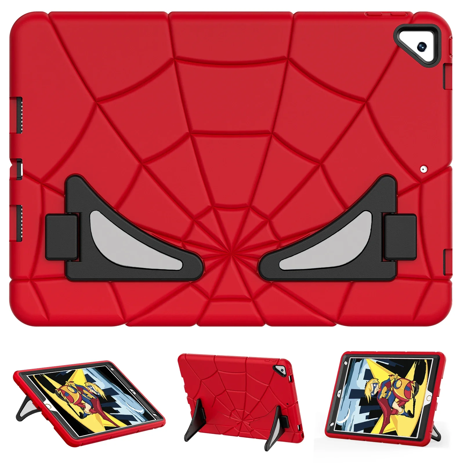 Case For iPad 10th 9th 8th 7th 6th Generation 10.2 9.7 A16 Kid Shockproof Tablet Cover For iPad 11 2024 Pro 2022 Air 4 5 Fundas