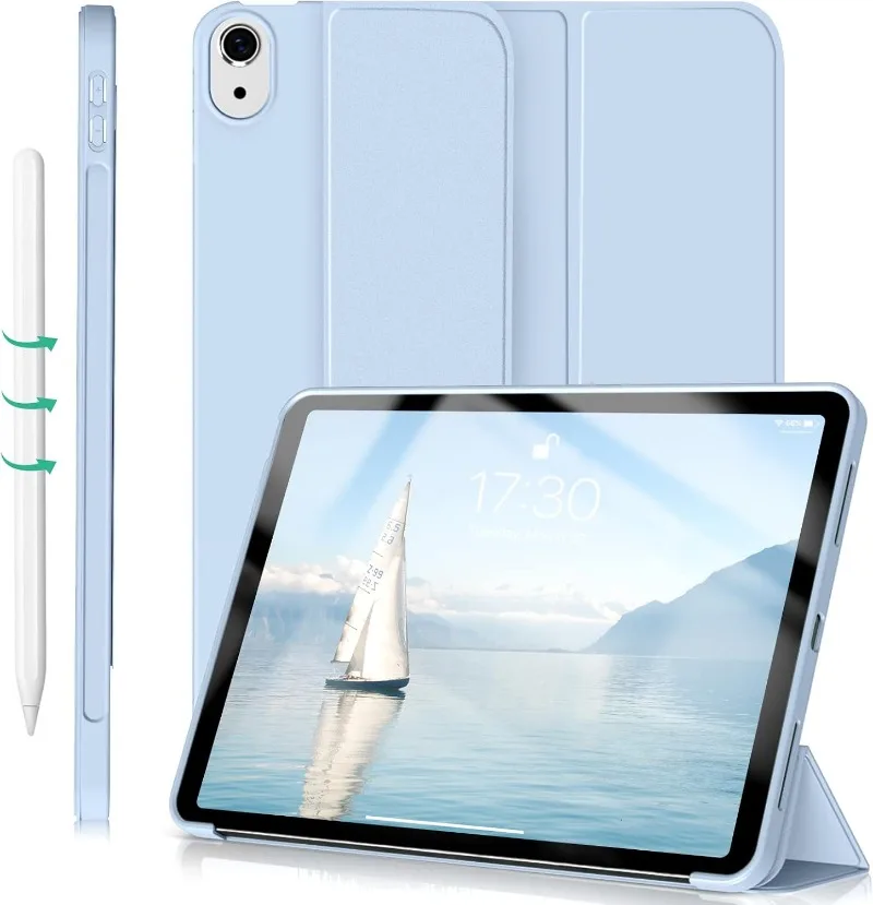 Case for iPad A16 11th 2025 10th Generation 10.9 2022 Smart Cover iPad 11th/10th A3354 A3355 A3356 A2696 A2757 A2777 Fundas case