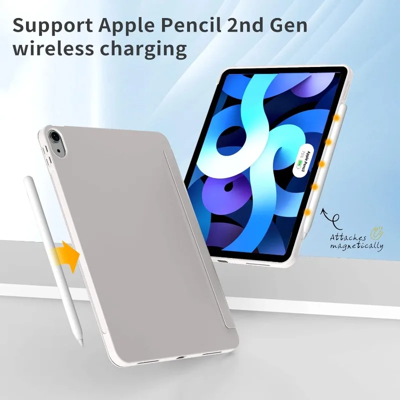 Case for iPad A16 11th 2025 10th Generation 10.9 2022 Smart Cover iPad 11th/10th A3354 A3355 A3356 A2696 A2757 A2777 Fundas case