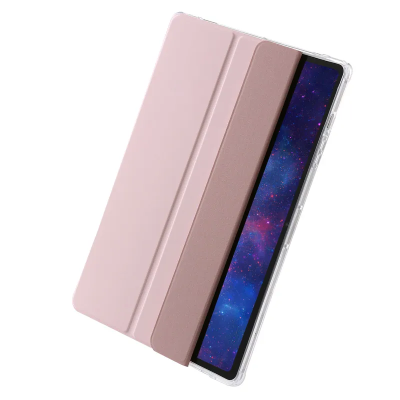 For Samsung Tab S10 Lite Case with Pen Holder Acrylic Clear Hard Stand Cover For Galaxy Tab S10 Lite / S10 FE Case 10.9 inch