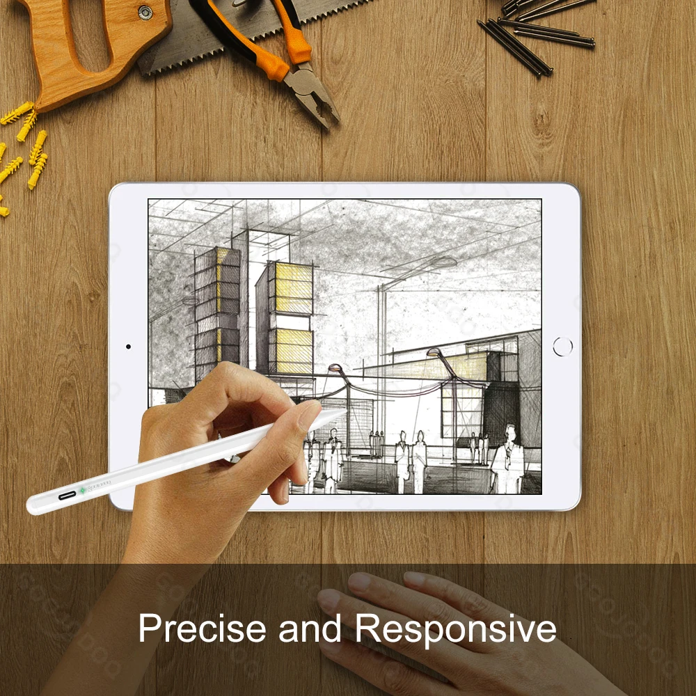 For Apple Pencil 2 1 iPad Pencil, GOOJODOQ Bluetooth Stylus Pen for iPad Pen Pro 11 12 9 Air 4 Air 5 2018-2023 for Apple Pencil