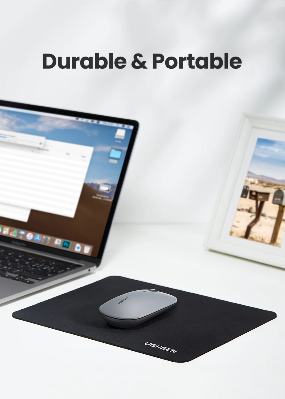 UGREEN Mouse Pad For Mouse Pads Mat 26*21cm Non-Slip Valorant Carpet Laptop Cushion For Office Home Computer PC Desk Mousepad
