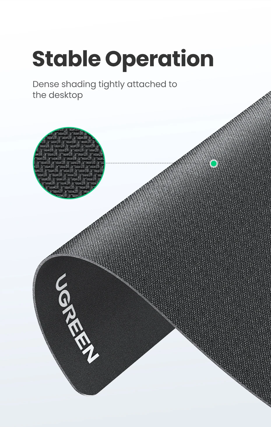 UGREEN Mouse Pad For Mouse Pads Mat 26*21cm Non-Slip Valorant Carpet Laptop Cushion For Office Home Computer PC Desk Mousepad