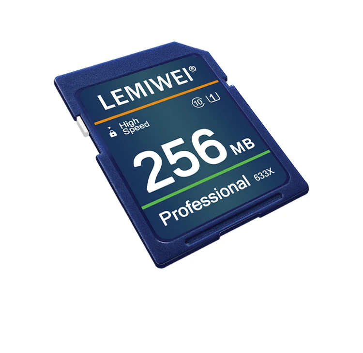 Camera SD Card 256MB 512MB 1GB 2GB High Speed Class 10 U1 Professional 633X SD Card UHS-I LEMIWEI Memory Card For Camera