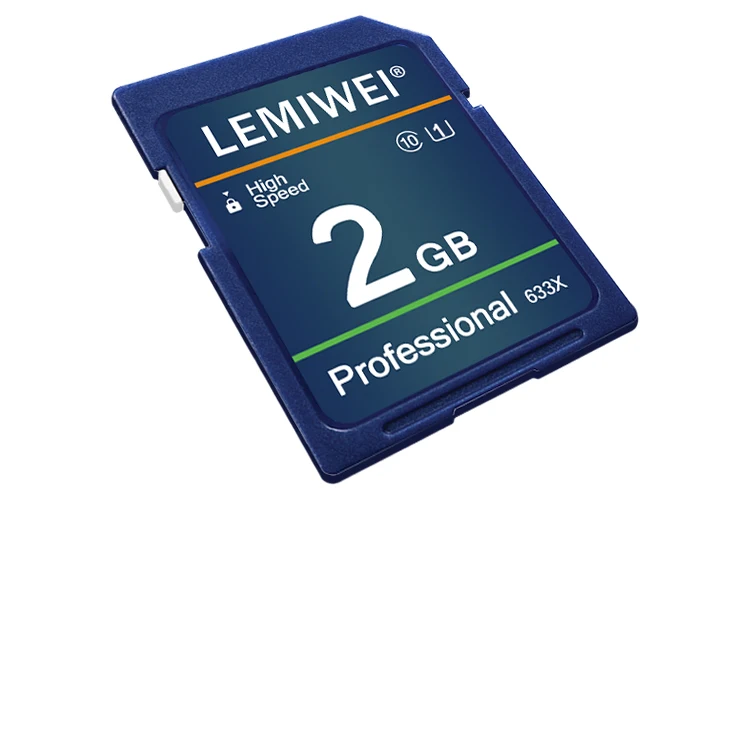 Camera SD Card 256MB 512MB 1GB 2GB High Speed Class 10 U1 Professional 633X SD Card UHS-I LEMIWEI Memory Card For Camera