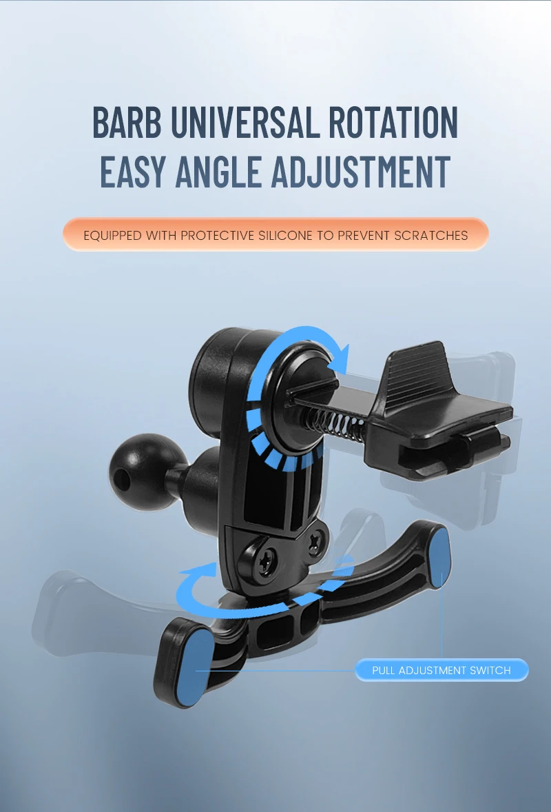 Universal 4-13 Inch Car Air Vent Tablet Stand 360 Rotating Holder Mount For iPhone iPad Pro Air Mini Xiaomi Samsung Tab PC Phone