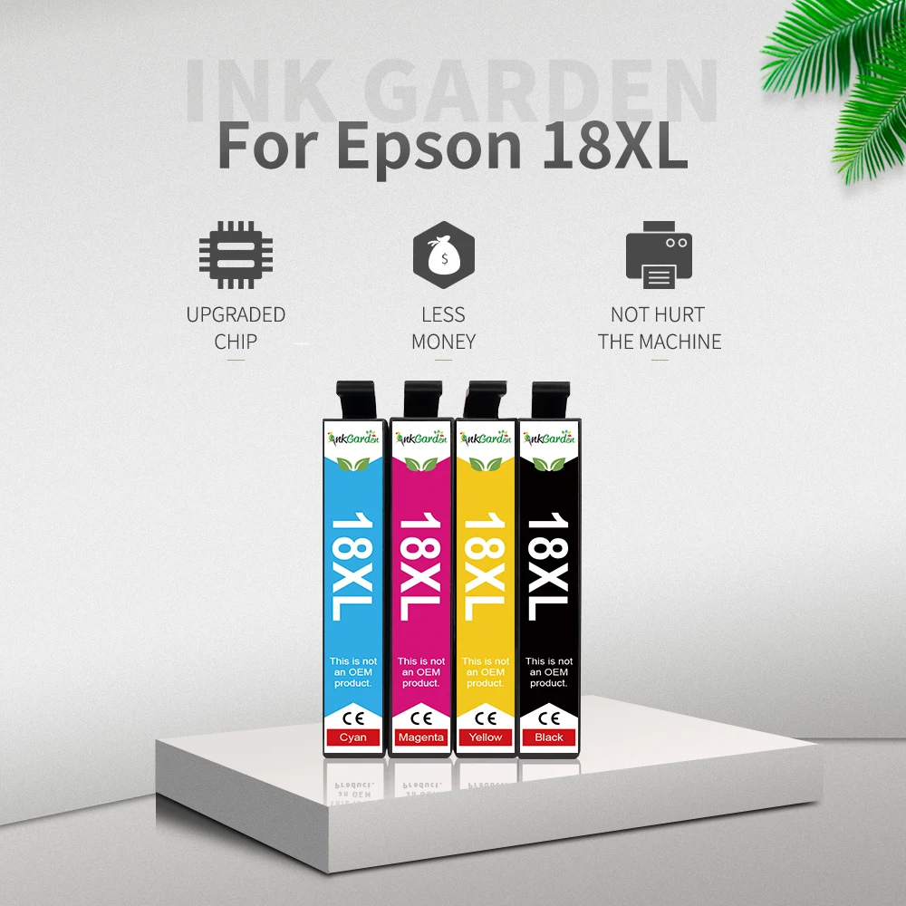 1811 Ink Cartridges 18XL Compatible For EPSON T 1812 T1814 Use XP312 XP205 XP225 XP212 XP215 XP302 XP412 XP402 XP415 Printer