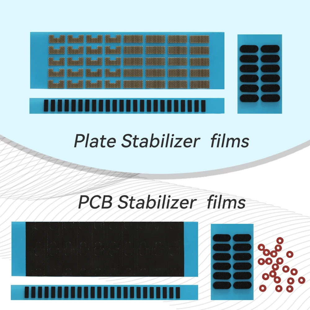 Mechanical Keyboard PCB Switch Pad Silencer Cotton Underpad Screw pads steel plate pads E Keyporon Hotswap Foam Custom Gamer