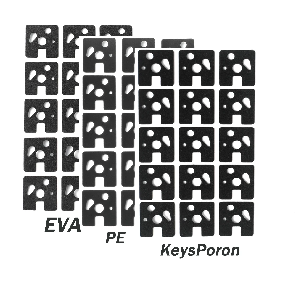 Mechanical Keyboard PCB Switch Pad Silencer Cotton Underpad Screw pads steel plate pads E Keyporon Hotswap Foam Custom Gamer