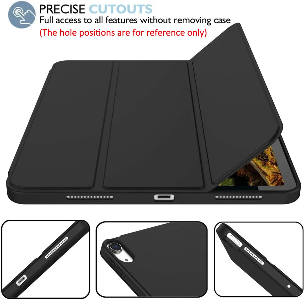 For Lenovo Tab M10 Plus 3rd Gen TB125FU TB-128FU Gen 3 Case 10.61 Tri-fold PU Leather Smart Case For Xiaoxin Pad 2022 10.6 Funda