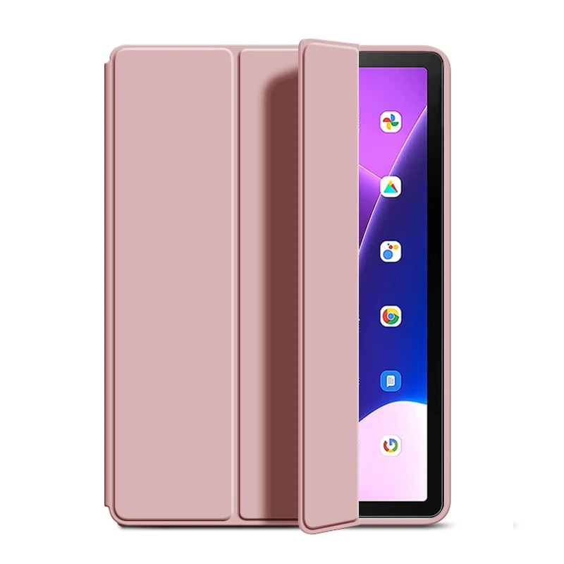 For Lenovo Tab M10 Plus 3rd Gen TB125FU TB-128FU Gen 3 Case 10.61 Tri-fold PU Leather Smart Case For Xiaoxin Pad 2022 10.6 Funda