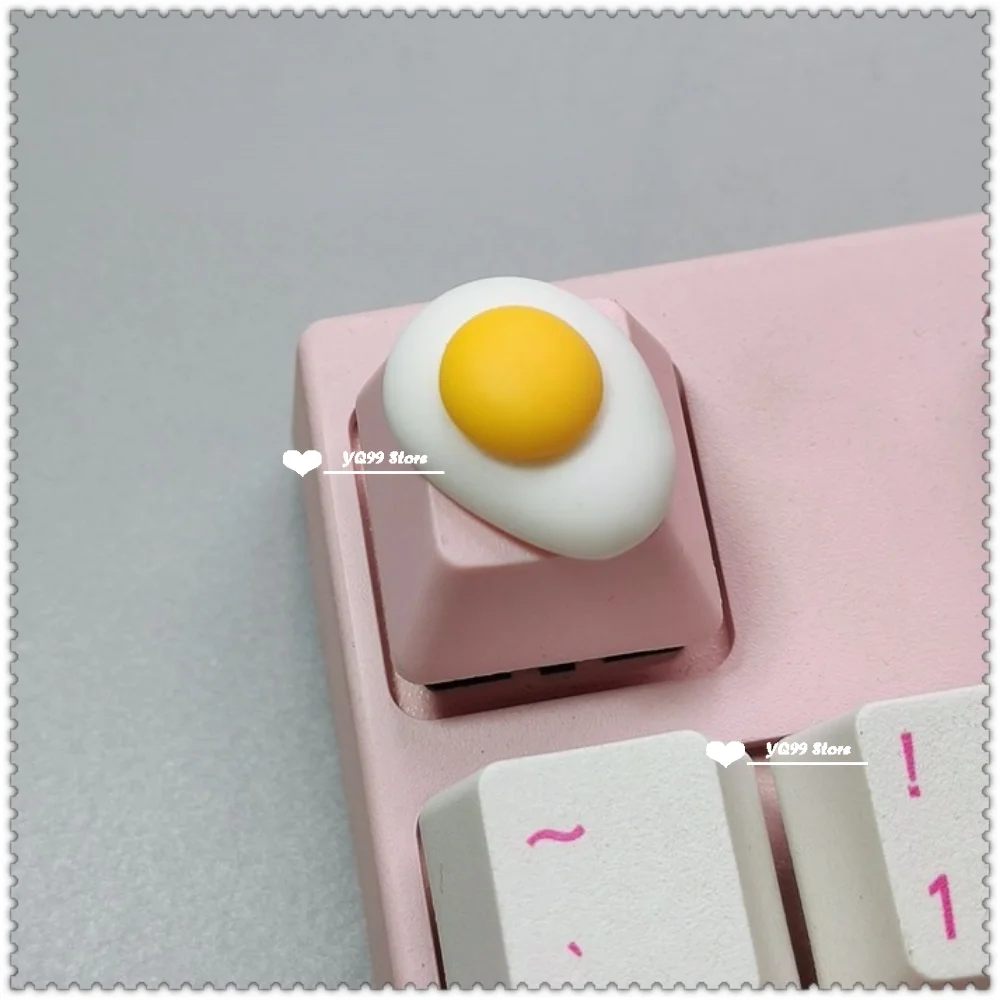 Keycaps Handmade Cartoon Lovely Girl Gift Pink OEM ESC Keys For Game Mechanical Keyboard Personality Artisan Keycap