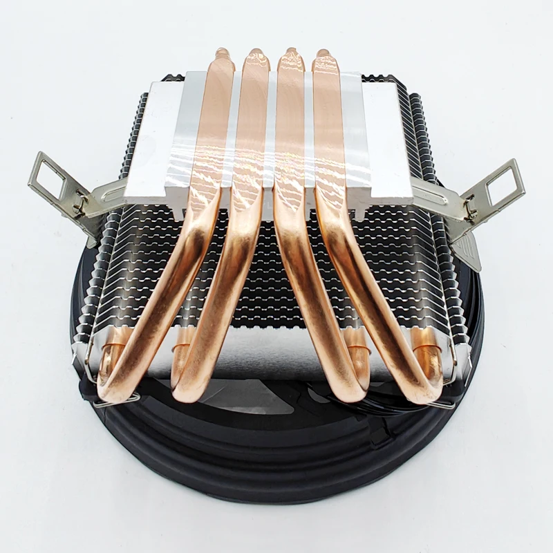 4 Heat Pipes CPU Cooler 3PIN/4Pin 120MM PC Accessories Fan For Intel LGA 1366 1150 1151 1155 1200 1700 2011 X79 X99 AM3 AM4 AM5