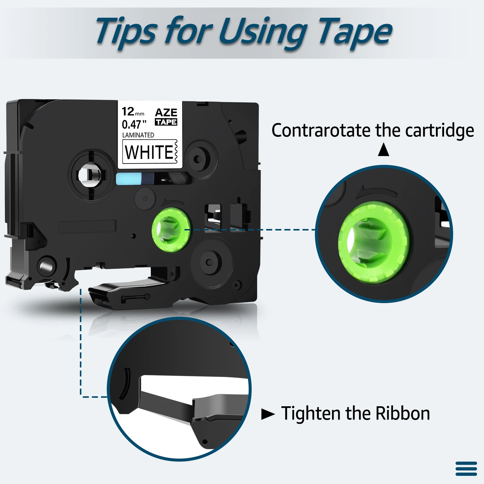 10PK Replacement Label Cassette for TZe-231 Compatible for Brother Ptouch Printer Black on white Label tape 12mm 18mm 24mm