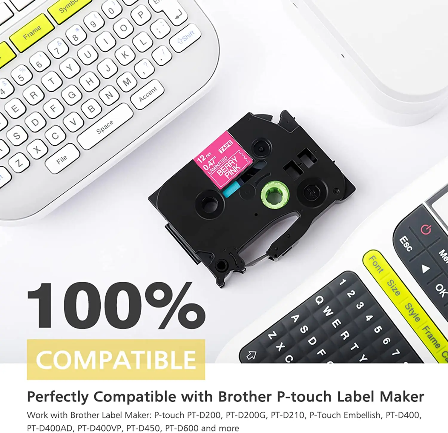 31 Colors Label Tape TZe-231 TZ 234 Cartridge Laminated Labeling Ribbon Fit Brother P-touch Label Maker PT-E105 1010 H101C D210