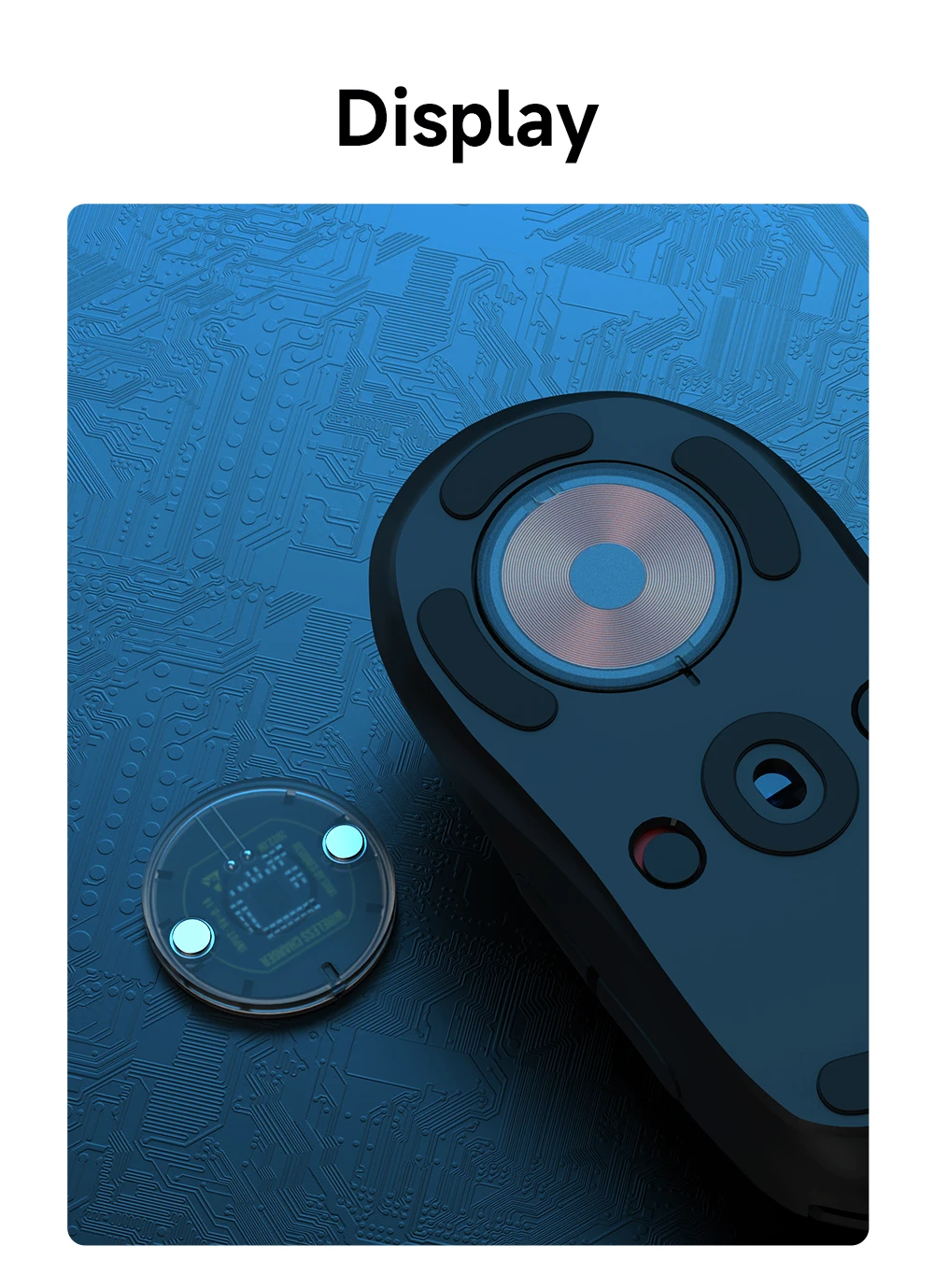 Gaming Mouse Wireless Charger Qi Module For Logitech Pro 2 Lightspeed G502 X Plus G703 G903 G Pro X Superlight 2 DEX G403 Shell