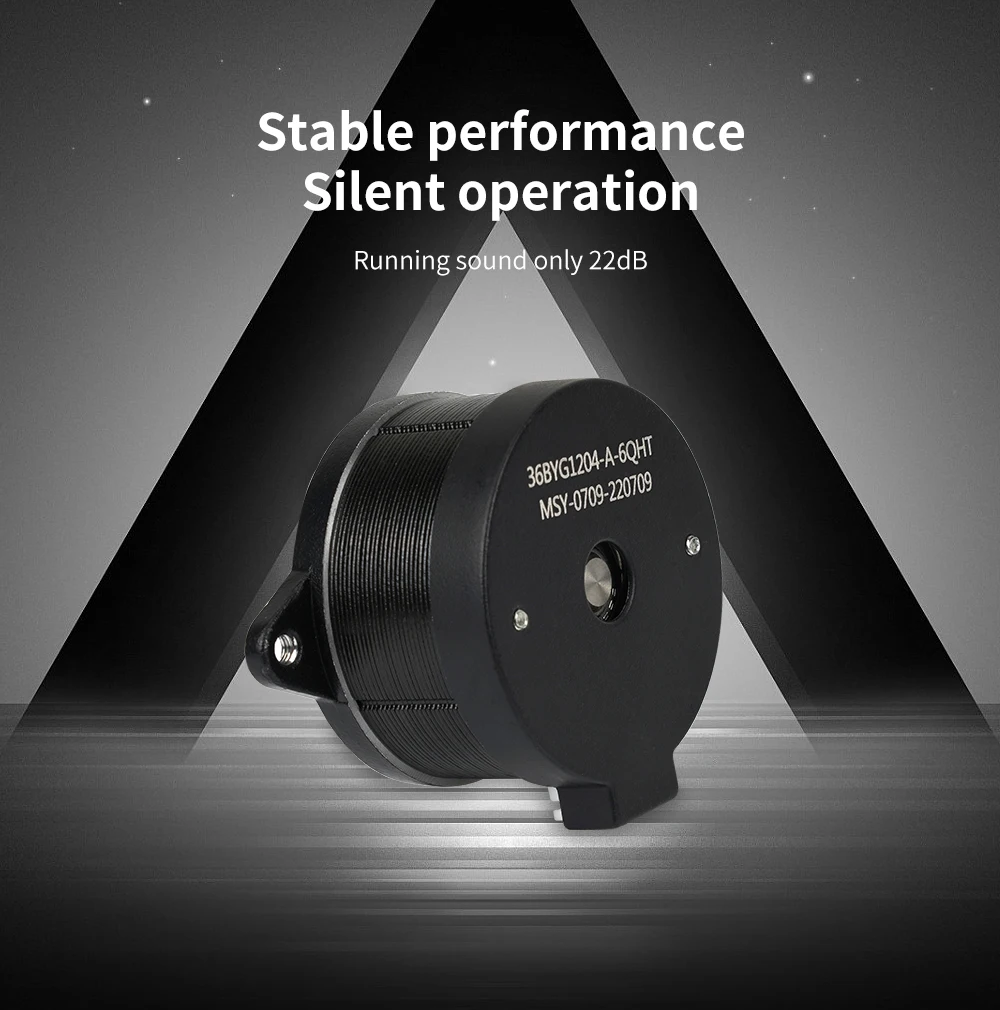 For Voron 2.4 NEMA14 36mm Motor Round Pancake 6BYG1204-A-6QHT for Orbiter Sherpa 3D Printer Voron Mini Extruder