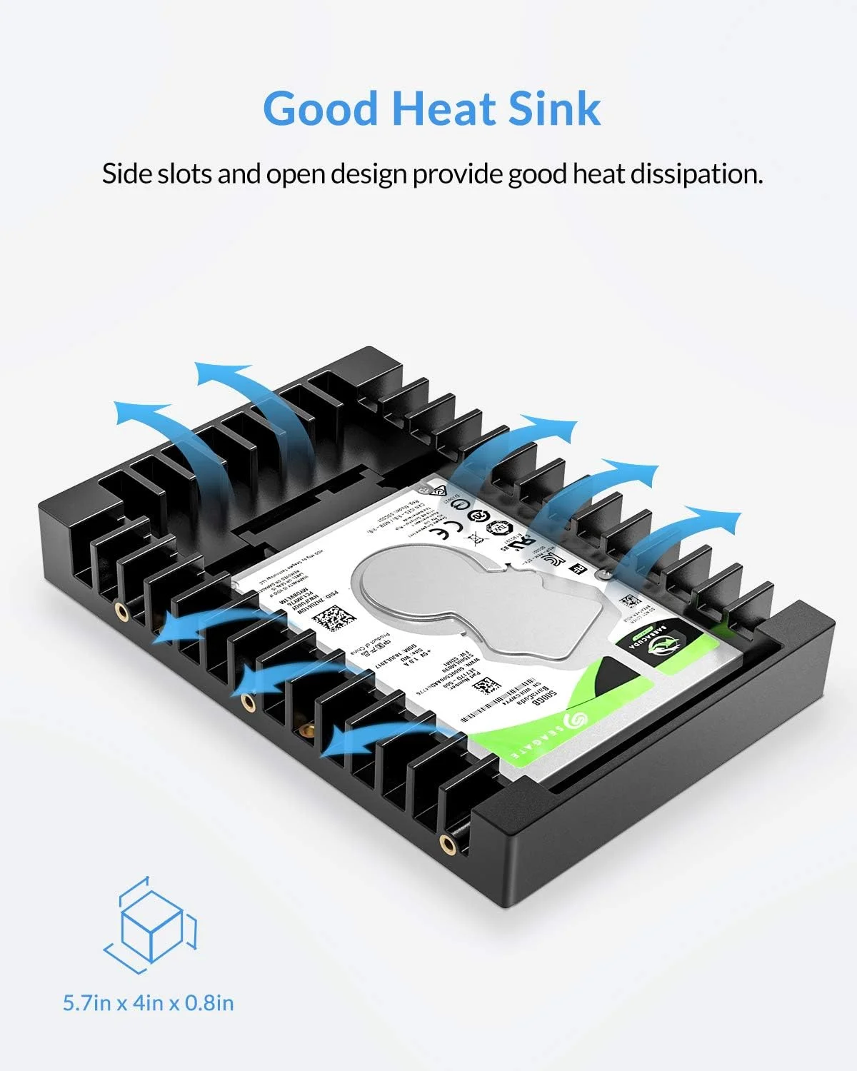 ORICO Hard Drive Caddy Support SATA 3.0 Support HDD and SSD 2.5 In 7mm 9.5mm 12.5mm Computer Accessories