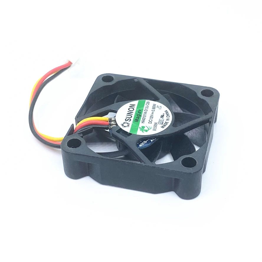 SUNON Maglev 4010 40mm 40x40x10mm Cooling Fan 4CM HA40101V4-0000-c99 DC12V 0.8W For 3D Printer North Bridge Chip Fan 3pin